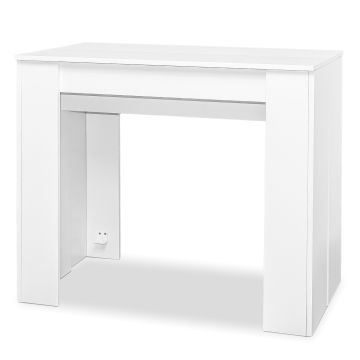Fortino - Console extensible 250 cm Frankystar Blanc