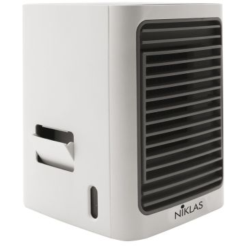 Niklas Icebox Mini - Rafraîchisseur d'air de bureau - Rechargeable avec USB Niklas Gris 10 %.