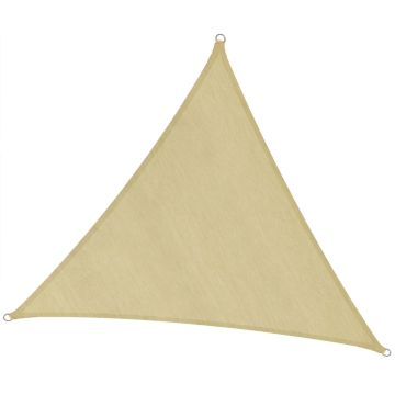 Amalfi - Voile d'ombrage triangulaire No Brand Écru
