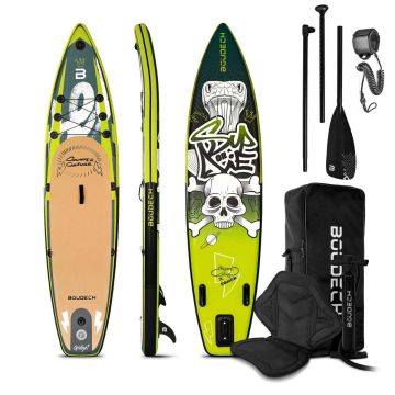 Race Inflatable Paddle Board + Seat 315X70X15 Cm Boudech 