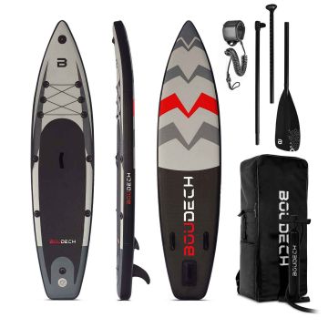 Stand Up Paddle Board Race - Sup Board gonflable 315X70X15 Cm Boudech 