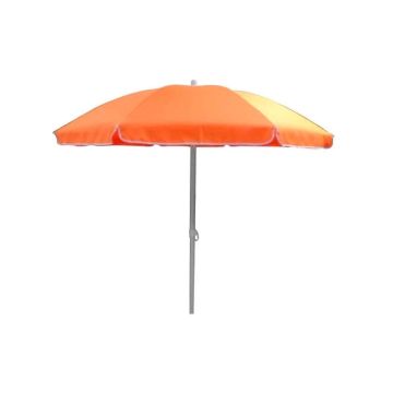 Solero - Parasol de plage inclinable avec étui, couleur orange No Brand Orange