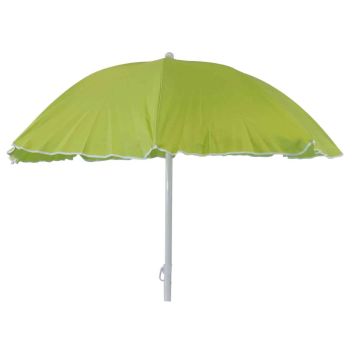 Solero - Parasol de plage inclinable avec étui, couleur verte No Brand Vert