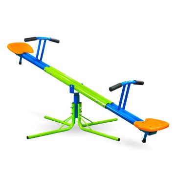 Olywee - Balançoire à bascule rotative à 360° pour enfants 3-8 ans FRANCHINISHOP Multicouleur