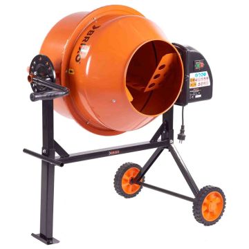 Bétonnière Brixo Mixer Hobby 350 W 100 Lt Brixo Orange
